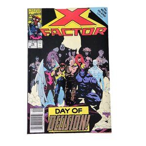 Marvel X Factor #70 Day Of Decision 1991 Comic Book Collector Bagged Boarded